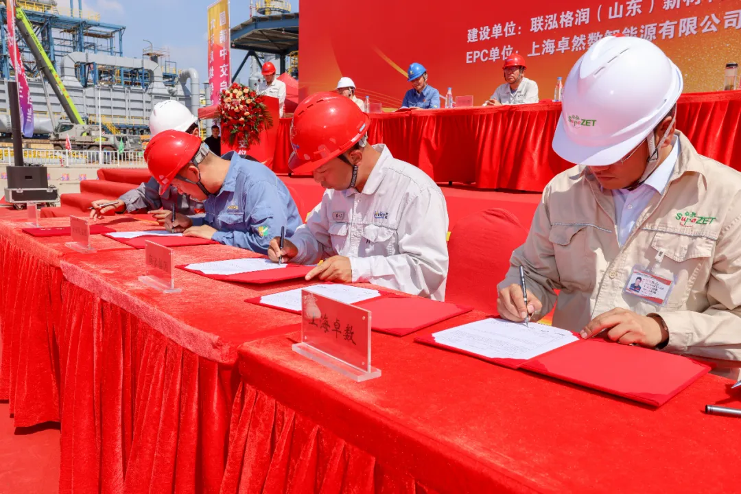 恒峰g22股份总承包联泓格润24万吨/年聚醚多元醇项目圆满中交